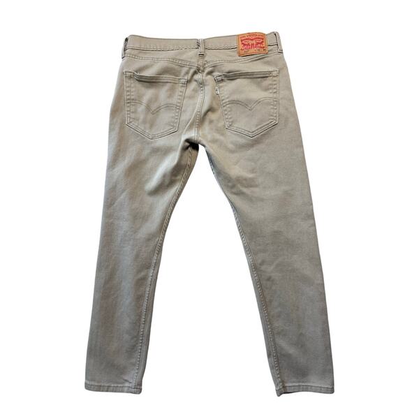 Levi's 512 Men's Jeans/Pants size 33X30; Slight Taper Fit; Tan Denim - Picture 2 of 14